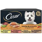 Cesar Multipack Huerta Vådfoder Til Hunde 6x4x150g
