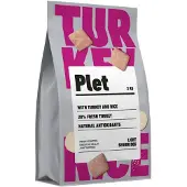 Plet Light Hundefoder Til Voksne Seniorhunde Med Ris 3kg