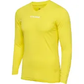 Hummel Funktionsskjorte 'Essential' gul / hvid