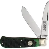 Marbles Jumbo Trapper Green Bone