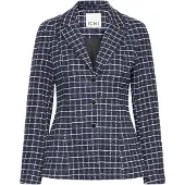 Ichi Blazer 'IHKATE' mørkeblå / sort / hvid