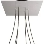 Creative Cables Stål Krovnq406f109 Xxl Rose-one Kvadratisk Sæt Med Satinroser