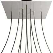 Creative Cables Stål Krovnq4010f109 Xxl Rose-one Square Satin Rosesæt
