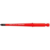 Bahco Elektrisk Isolert Udskiftelig Slids-og Phillips-kombispidsstang Med Reduceret Diameter Ph2 6 Mm