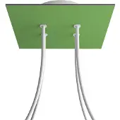 Creative Cables Kroq204f116 Rose-one Square Grøn Eng Rose Sæt