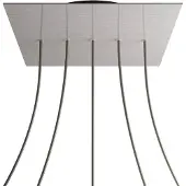 Creative Cables Stål Krovnq405lf109 Xxl Rose-one Sæt Med Firkantede Satinroser