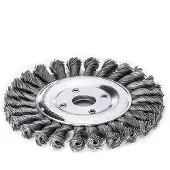 Lessmann Snoet Rundbørste RPM 12500 Ø115x14mm STH gevind M14 0,50 mm - (10 stk.)