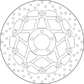 Brembo Oro 78b408a1 Flydende Bremseskive