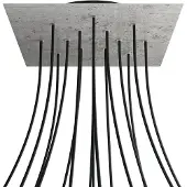 Creative Cables Krovnq4015f106 Xxl Rose-one Firkantet Cement Rose Kit