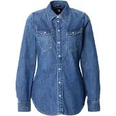 G-Star Slim Western Shirt - Dark blue - Women