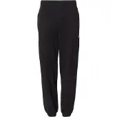 Calvin Klein Jeans Bukser 'Monogram Cuffed' sort / hvid