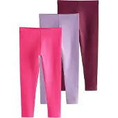 Next Leggings lavendel / pink / vinrød