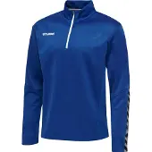 Hummel Træningstrøje Authentic 1/2 Zip - Ægte blå/Hvid Børn, størrelse 116 cm