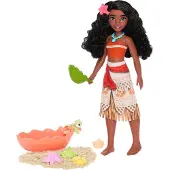 Disney Princess Moana-dukke Med Skildpadde