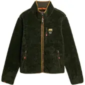 Superdry Superdrytil mænd. M2014140A Outdoor-jakke med fuld lynlås, grøn (S), Casual, Polyester