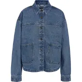 Noisy May Overgangsjakke 'NMKETTIE' blue denim
