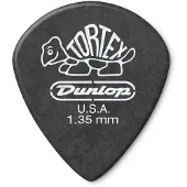 Dunlop Tortex Jazz III XL Sort 1,35 mm spillerpakke (12)