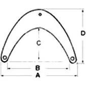Goldenship Bow Fender