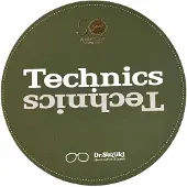 Dr. Suzuki Meets Technics Mix Edition Slipmats - 50th Anniversary Green