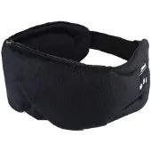 INF Sovemaske med høretelefoner Bluetooth 5.0 Sort