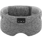 INF Bluetooth pandebånd/sovemaske Sovehøretelefoner Black