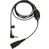 Jabra -forbindelseskabel, QD til 3,5 mm-stik, glat, 1,5 m