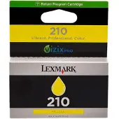Lexmark Blækpatron gul, 500 sider, Return
