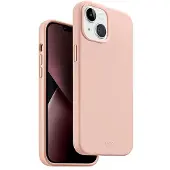 Uniq iPhone 14 Plus cover Lino Pink