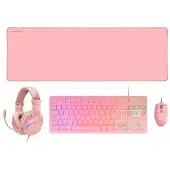 Mars Gaming Mcp-rgb3p Spilsæt Mus Tastatur Headset Musemåtte