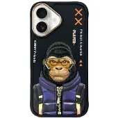 Nimmy Cool&Cute 2.0 abekasse til iPhone 16 - sort