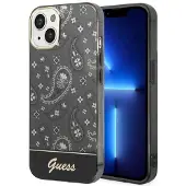 GUESS GUHCP14MHGBNHK iPhone 14 Plus 6,7" sort/sort hardcase Bandana Paisley