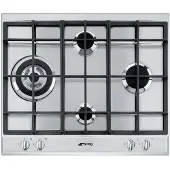 Smeg Slr64sgh Gaskomfur 60 Cm 4 Blus