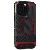 Audi IML Sport MagSafe iPhone 16 Pro 6,3" sort/sort hårdt etui AUS-IMLMIP16P-RSQ/D2-BK