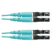 Panduit Om4 Lcdu-lcdu Pc Lszh 10 M Fiberoptisk Kabel
