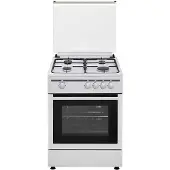 Vitrokitchen Cb55bn 50x55 Cm Gaskomfur Med Ovn 4 Blus