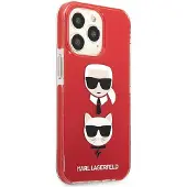 Karl Lagerfeld Karl&Choupette Rødt iPhone 13 Pro-cover