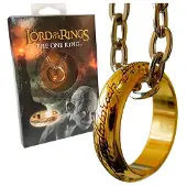 Noble Collection Guld Ringenes Herre Den Ene Ring Belagt Ring