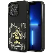 Karl Lagerfeld Karlimals Cardslot-etui til iPhone 13 Pro / iPhone 13 - sort