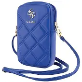 GUESS krepšys GUWBZPSQSSGB mėlynas Zip Quilted 4G