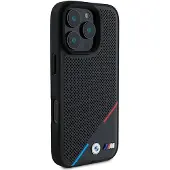 BMW Hardcase MagSafe Perforeret Tricolor cover til iPhone 16 Pro