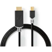 Ginza.se Guld Ccbp37604at20 Mini Displayport-kabel Dp 1.4 Mini Dp M-hdmi-stik 48 Gbps Belagt 2 M