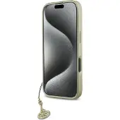 GUESS 4G Charms Collection-etui til iPhone 16 Pro - sort