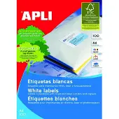 APLI 1270-boksers Multifunktionsetiket 70x25.4 Mm