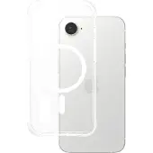 PanzerGlass Samba Case Transparent w. White Qi Compatible iPhone 17e | 16e