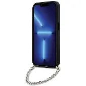 Karl Lagerfeld KLHCP14LSACKLHPK iPhone 14 Pro 6.1" sort/sort hardcase Saffiano Monogram Chain