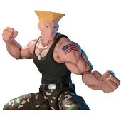 Tamashii Nations Street Fighter Guile Actionfigur Med Outfit 216 Cm