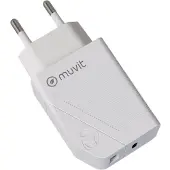 Muvit For Change Usb Qc 3.0 18w+ 1 Usb-c Pd-oplader 20w