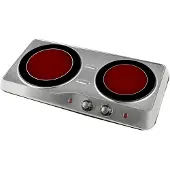 Kuken Glaskeramisk Komfur 2000w 2 Blus