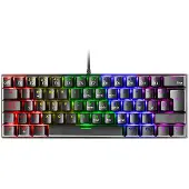 Mars Gaming Mk60 Switch Red Mekanisk Tastatur Til Spil Italiensk
