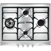 Smeg Selezione Sr264xgh2 Gaskomfur 60 Cm